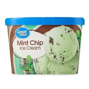 Great Value Mint Chip Ice Cream, 48 fl oz