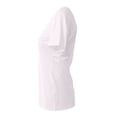 thumbnail image 3 of A4 Spike Short Sleeve Volleyball Jersey For Women in White | NW3014, 3 of 3