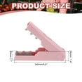thumbnail image 2 of Uxcell 1 pieza herramienta desespinadora de rosas 5.51" metal para quitar espinas y hojas de flores, desespinado de tallos y hojas para jardinería, arreglo floral, rosa, 2 of 7