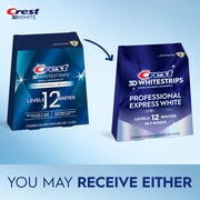 Crest Teeth Whitening Kit, 3DWhitestrips Professional Express Teeth Whitening Kit, 18 Count