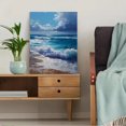 thumbnail image 5 of UXIEQU Ocean Wave Canvas Wall Art Print 15.75x11.81 Inches, 5 of 8