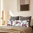 thumbnail image 4 of Hello Kitty Anime Body Pillow Cover Ultra Soft Microfiber Pillowcases with Hidden Zipper Closure 20x54inch, 4 of 5