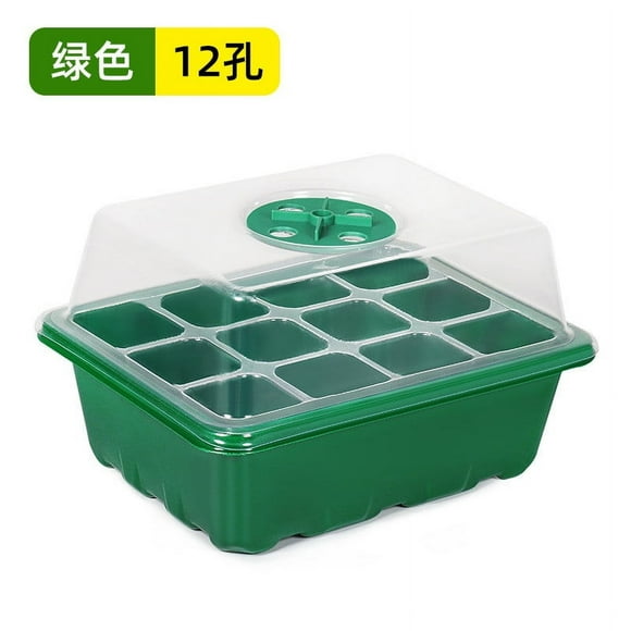 Matoen 6-hole Tray with Light Extractor with White Label Nutrient Box Plastic Bowl Rectangular