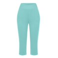 thumbnail image 5 of Green Yoga Pants Women Leggings for Women High Waisted Cutout Yoga Lightweight Cozy Cropped Pants Solid Soft Pajams Pants Sweatpants Womens Fashion, 5 of 6