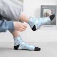 thumbnail image 2 of Pofeuu Easter Rabbit Print 30cm Socks, Adult Running Hiking Socks for Youth and Adult, 2 of 7