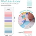 thumbnail image 5 of WarmHaven Expanding File Folder with 5 Pockets, Accordion File Organizer,Portable Receipt Paper Documents Organizer,Letter Size Filing Folder School Office Supplies,Blue Flower, 5 of 15