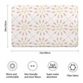 thumbnail image 2 of 20x32 Inch Ultra Soft Faux Bath Mat Non Slip Absorbent Microfiber Bathroom Rug, Colorful Bricks, Patterns, 2 of 4