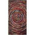 thumbnail image 3 of SAFAVIEH Aruba Donnchad Geometric Circles Area Rug, Multi, 6'7" x 6'7" Square, 3 of 6
