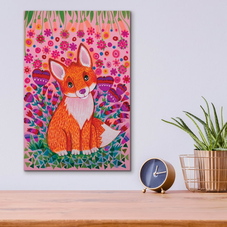 絵画 FOXYMAGIC 50 Title: Foxy Squatter | 16x20