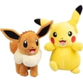 thumbnail image 1 of Peluche Pokémon Pikachu y Eevee 8 pulgadas, 1 of 1