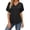 Black, variant on Women's Solid Minimalist T-shirt Soft Stylish V-Neck Basic Tee Comfortable Casual Fit for Everyday Wear M Pink