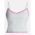 thumbnail image 5 of No Boundaries Sleep Lace Cami Top, Women's XXS-3X, 5 of 5