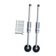 thumbnail image 1 of 2 piezas de nivelador de escalera, patilizantes de escalera de extensión Pats Accesorios de escalera de escalera Herramientas ajustables con pies de Longitud 60 cm, 1 of 8