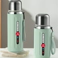 thumbnail image 6 of Unique Stainless Steel Insulated Bottle with Cup Cold and Cold Beverages Container Vacuum Flasks for Backpacks Sport, 6 of 7