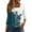 Blue #811, variant on Bovemsi Camisole Tops for Women Vintage Solid Color T Shirt With Square Neck Ladies Casual Pleated Loose And Flowing Sleeve Top Basic Tanks