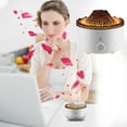 thumbnail image 2 of Wovilon Simulated Volcano Aromatherapy Machine Remote Control Home Desktop Indoor Expanding Flame Aromatherapy Machine, 2 of 9