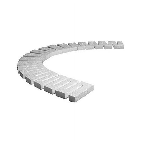 Woodland Scenics ST14406B 1/2"x2.5"x24" Bulk Sub terrain Foam Risers (16)