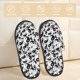 thumbnail image 2 of Fotbe Yin And Yang Pantuflas Peludas para Mujer con Estampado, Zapatillas de Peluche, Zapatos de Invierno para Casa, Uso Interior y Exterior-Medium, 2 of 8