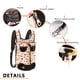 thumbnail image 2 of Mochila para mascotas Bolsa de pecho manos libres Transpirable Hebilla de seguridad incorporada Suministros para mascotas Hugtrwg Para estrenar, 2 of 8