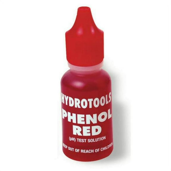 HydroTools Phenol Red pH Test Solution Pool & Pond Test Kits, 1/2 oz