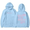 thumbnail image 4 of Women's Autumn And Winter Trend Hoodie Letter Print Hoodie Sports Long Sleeved Hoodie Top Women's Zip up Sweatshirt Long Sweater Dress Knitted Hoodie for Women Female Oversized Hoodie Hoodie Women's, 4 of 4