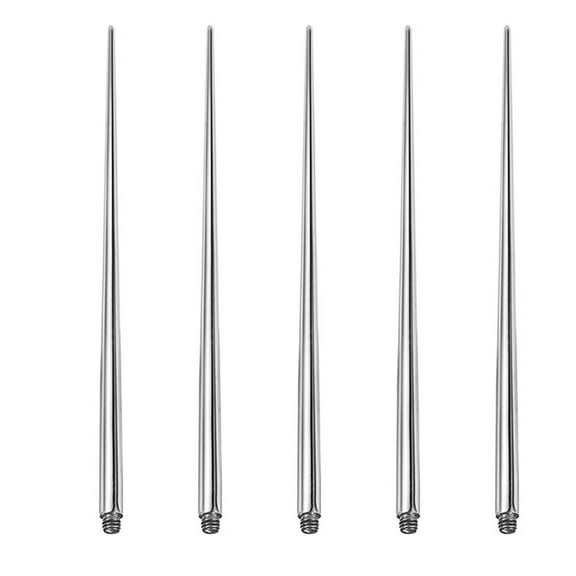 Flat Back Earring Applicator Set With Stainless Steel Threadless Insertion Needle Piercing Tools For Body Piercing