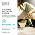 thumbnail image 5 of Host Glass FREEZE Carafe, Pitcher for Water, Juice, Home Gifts, 27 oz, Gray, 5 of 12