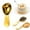 Gold, variant on Coffee Scoop 15ml Stainless Steel Coffee Measuring Scoop Spoons with Graduated Spoon Beans Tea Sugar(Silver-15ml)