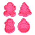 thumbnail image 2 of Bearachild 1 Juego de moldes para Fondant, accesorios para hornear con temática navideña, molde en relieve, herramientas de decoración de Kits de decoración para fiestas, 2 of 6