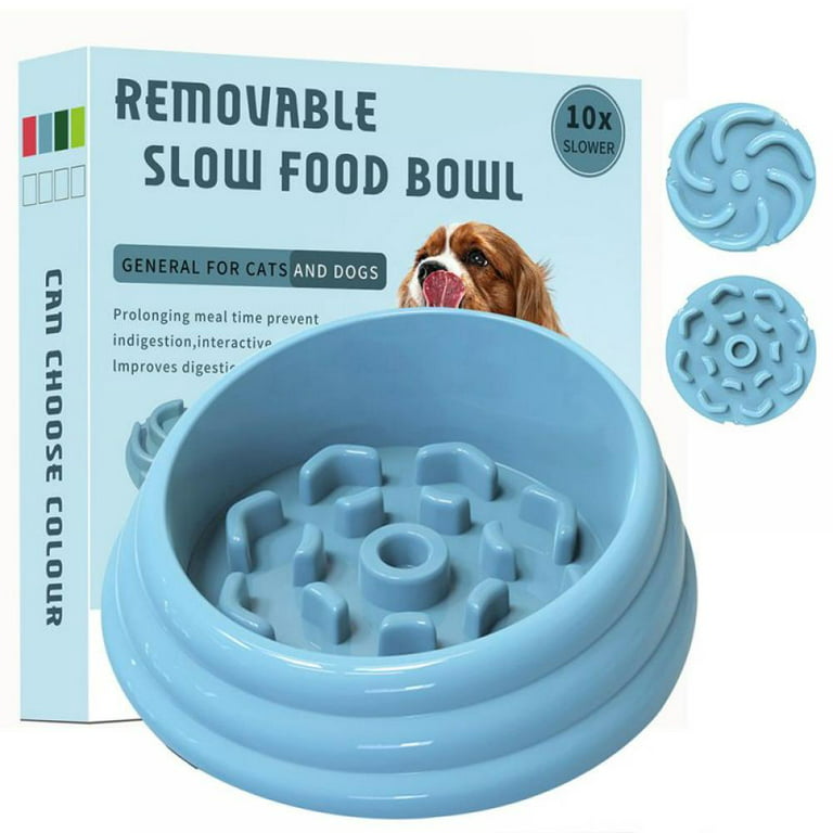 Slow Feeder Dog Bowl Non Slip Puzzle Feeder Slow Eating Dog Bowl
