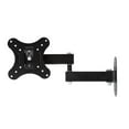 thumbnail image 1 of Support Mural pour Téléviseur Pivotant Inclinable 10-27 Pouces LED LCD Support de Moniteur R2D4, 1 of 1