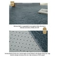 thumbnail image 2 of Alfombra rectangular Cateissary 40x60cm antideslizante lavable color Rosa roja, 2 of 6