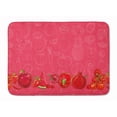 thumbnail image 1 of Carolines Treasures BB5133RUG Fruits & Vegetables in Red Machine Washable Memory Foam Mat, 1 of 4