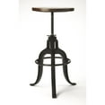 thumbnail image 3 of Iron Revolving Bar Stool, 3 of 3