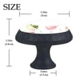 thumbnail image 3 of 4 Pcs Flamingo Knobs for Kitchen Cabinet Cupboard Dresser Bookcase Drawer Pulls Handles Round Home Decor, 3 of 5