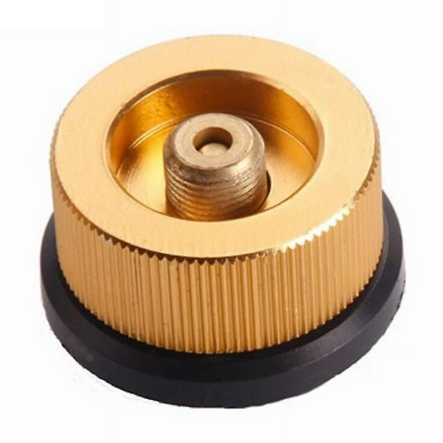 2 Pcs Camping Gas Cylinder Adapter Adapter Gas Conversion Head Adapter Nozzle Connector Gas Stove Valve Adapter for Canister