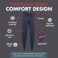 thumbnail image 6 of Wrangler Sleep Jogger CVC Jersey Ankle Pajama Bottoms Sleep Pants for Men, S-2XL, 6 of 7