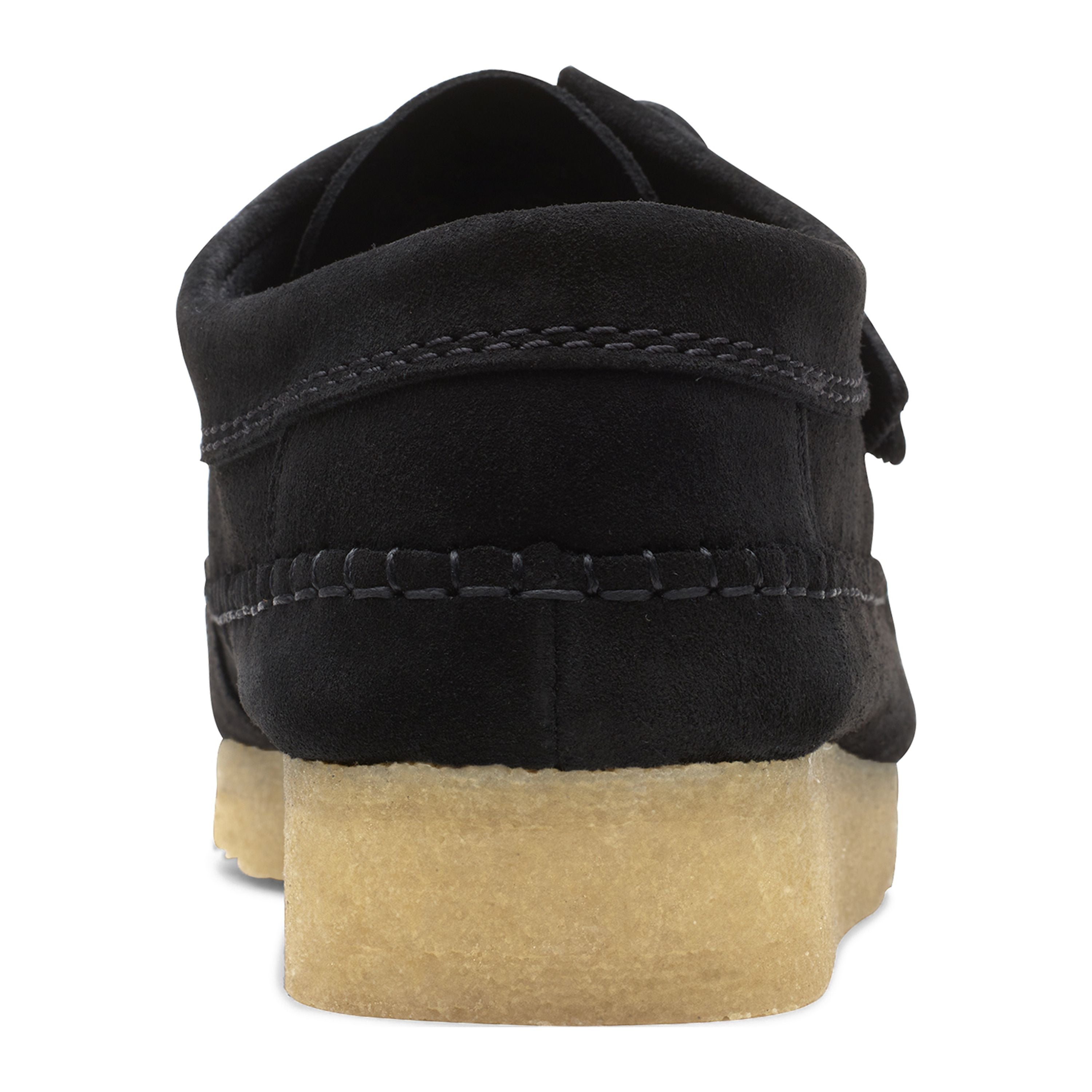 CLARKS ORIGINALS Weaver Boots Black Suede - Walmart.com