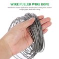 thumbnail image 2 of Wire Rope Kit Steel Tensioner Clothesline Colodoil Silver Stainless, 2 of 12
