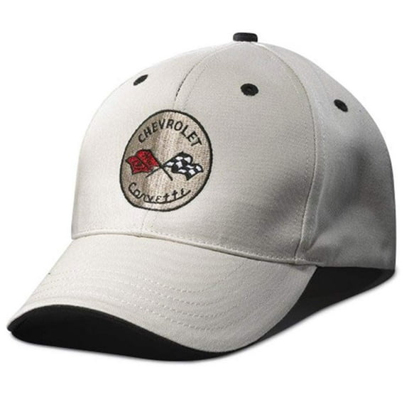 1953-1962 C1 Corvette Heritage Hat- Stone - Embroidered
