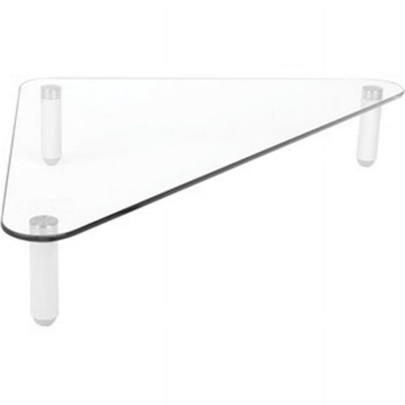 Glass Corner Monitor Stand