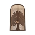 thumbnail image 2 of Meyda Tiffany 118535 7.75" W Oak Tree Wall Sconce - Silver, 2 of 6