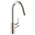 thumbnail image 1 of Hansgrohe 14872801 Talis S Single Hole Kitchen Pull Down 1 Spray, Steel Optik, 1 of 1