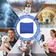 thumbnail image 5 of Calentador de orejas y cuello para perros CHAO resistente al agua, 5 of 5