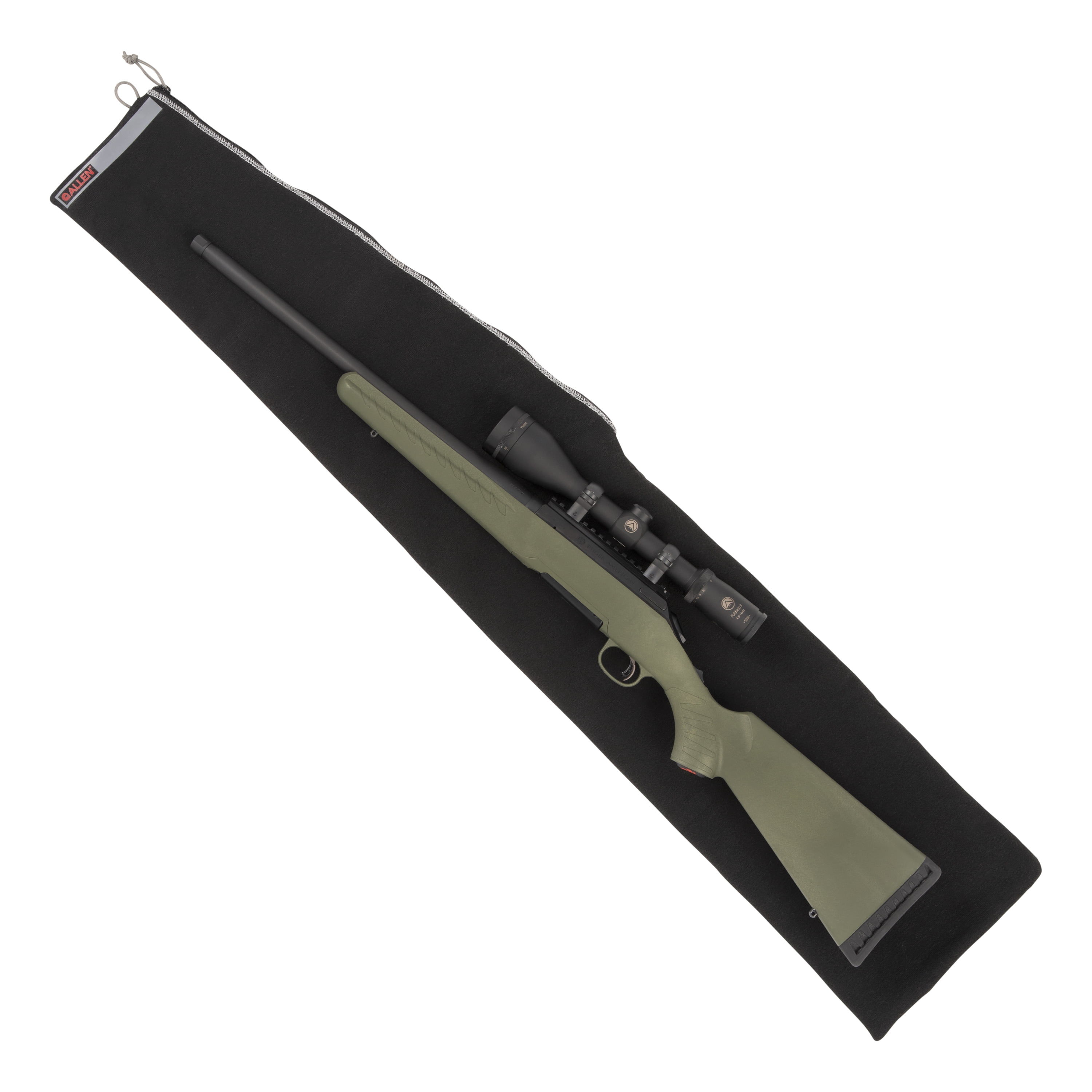 Allen Company Lockable Rifle Storage Pouch with Writeable ID Label, 46", Black