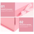 thumbnail image 2 of FRCOLOR Gift Case Chic Bow-knot Gift Case Delicate Paper Present Case Fashionable Gift Box,10.24"X7.48"X3.35", 2 of 5
