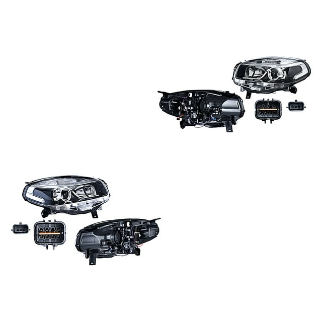 Par de Faros Koleos 2012 A 2016 Renault Eléctrico P/Halog DEPO .