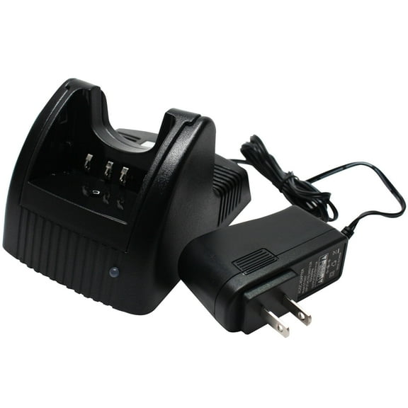 Kenwood TK481 Charger - Replacement for Kenwood KNB-17A Two-Way Radio Chargers (100-240V)