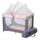 thumbnail image 1 of Cuna Corral Viajero Para Bebé Aeiou Bc001 Con Mosquitero Pink Gray, 1 of 5