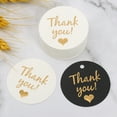 thumbnail image 5 of Dream Lifestyle 100Pcs/Set Hanging Tags Round Heart Pattern Paper Thank You Hanging Gift Tags Wedding Souvenirs, 5 of 8